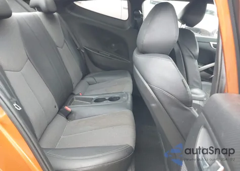 2016 Hyundai Veloster из США, поврежденный, VIN KMHTC6AD7GU291989